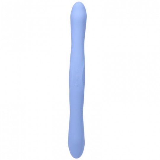 DUET - DOUBLE ENDED VIBRATOR WITH WIRELESS REMOTE - PERIWINKLE