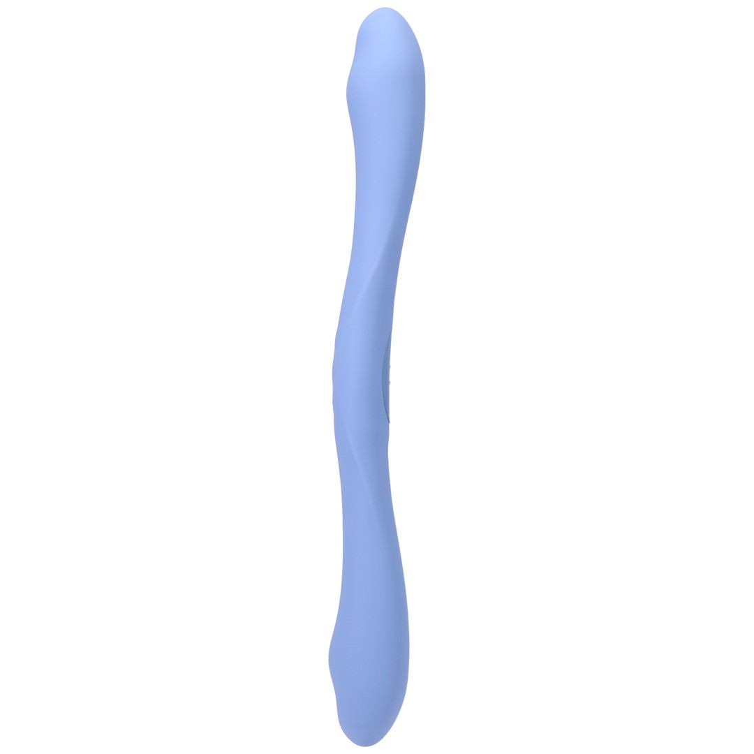 DUET - DOUBLE ENDED VIBRATOR WITH WIRELESS REMOTE - PERIWINKLE