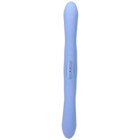 DUET - DOUBLE ENDED VIBRATOR WITH WIRELESS REMOTE - PERIWINKLE