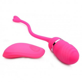 LUV-POP - RECHARGEABLE VIBRATING EGG WITH REMOTE CONTROL