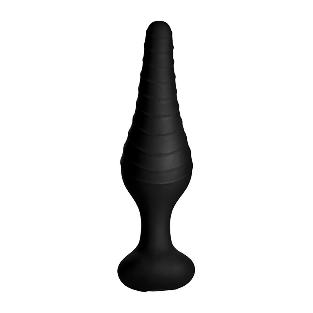 SILICONE VIBRATING ANAL PLUG WITH REMOTE CONTROL