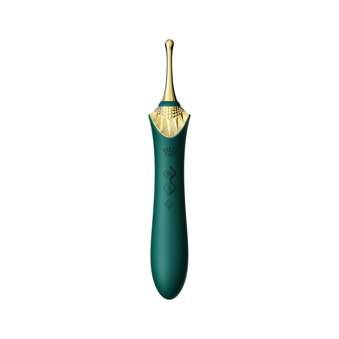 BESS 2 - CLITORAL VIBRATOR - TURQUOISE GREEN