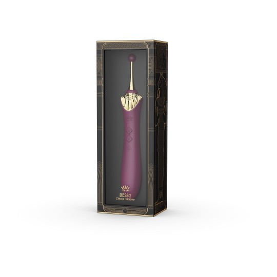 BESS 2 - CLITORAL VIBRATOR - VELVET PURPLE