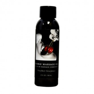 CHERRY EDIBLE MASSAGE OIL - 2 FL OZ / 60 ML