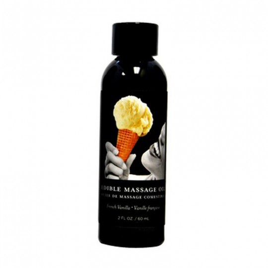 VANILLA EDIBLE MASSAGE OIL - 2 FL OZ / 60 ML