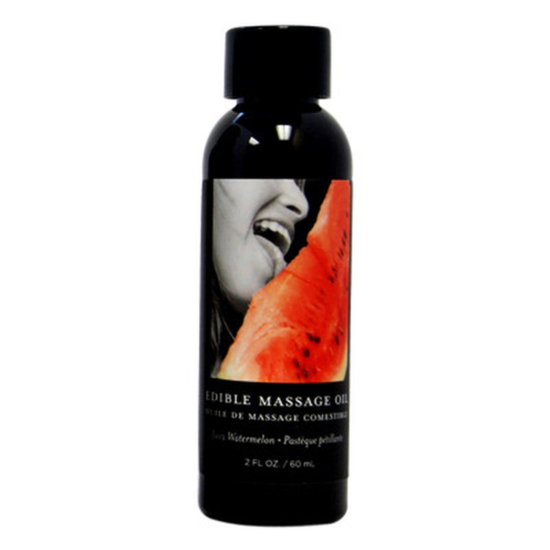 WATERMELON EDIBLE MASSAGE OIL - 2 FL OZ / 60 ML