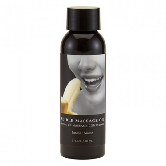 BANANA EDIBLE MASSAGE OIL - 2 FL OZ / 60 ML