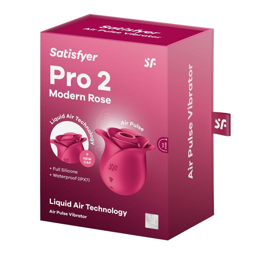 PRO 2 - MODERN ROSE - AIR PULSE VIBRATOR