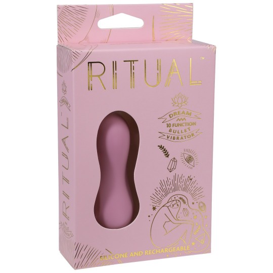 DREAM - RECHARGEABLE SILICONE BULLET VIBE - PINK