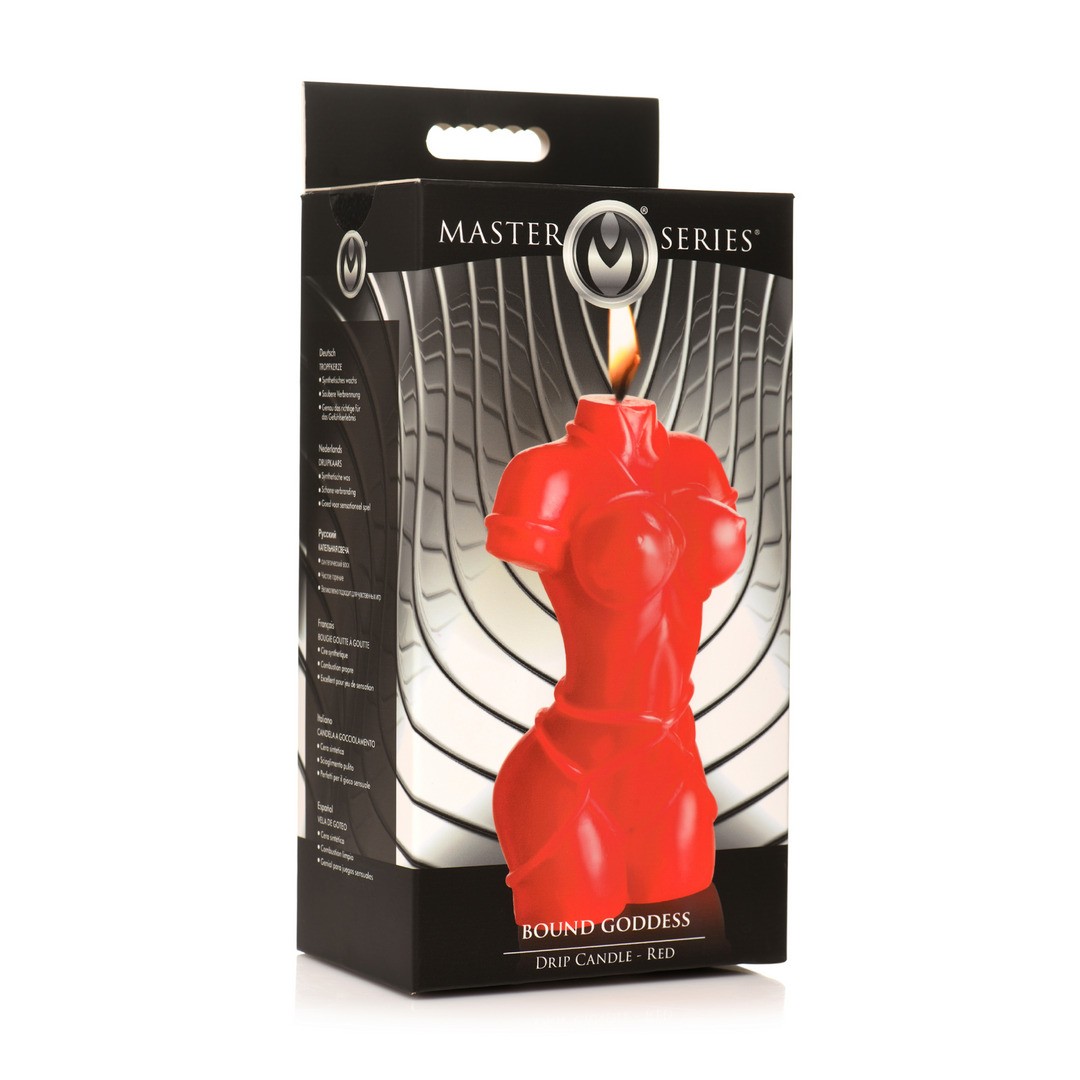 BOUND GODDESS - DRIP CANDLE - RED