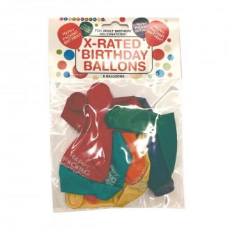 X-RATED BIRTHDAY - BALLOONS