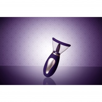 ENHANCE - RECHARGEABLE VULVA AND BREAST PUMP - PURPLE