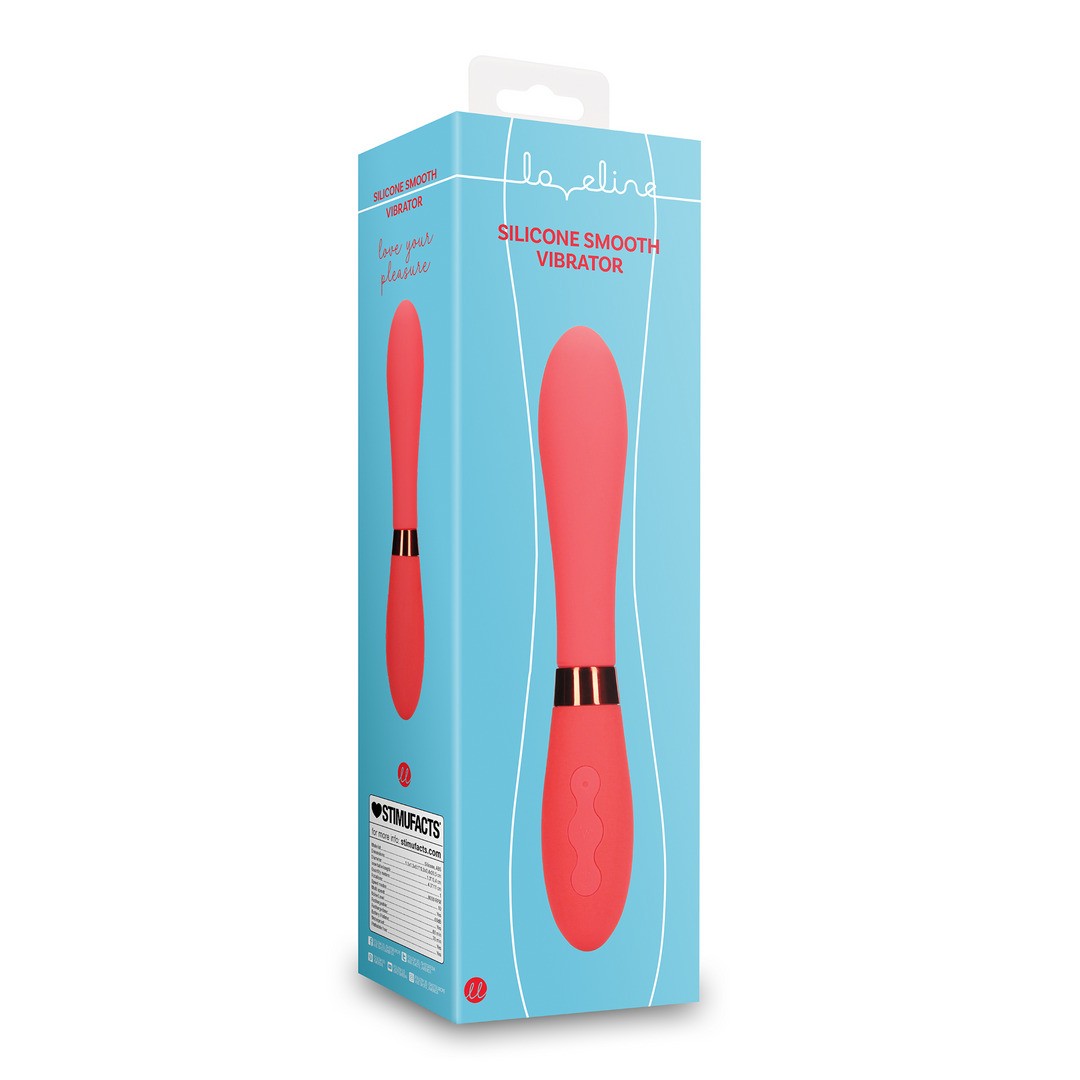 SILICONE SMOOTH VIBRATOR - SALSA