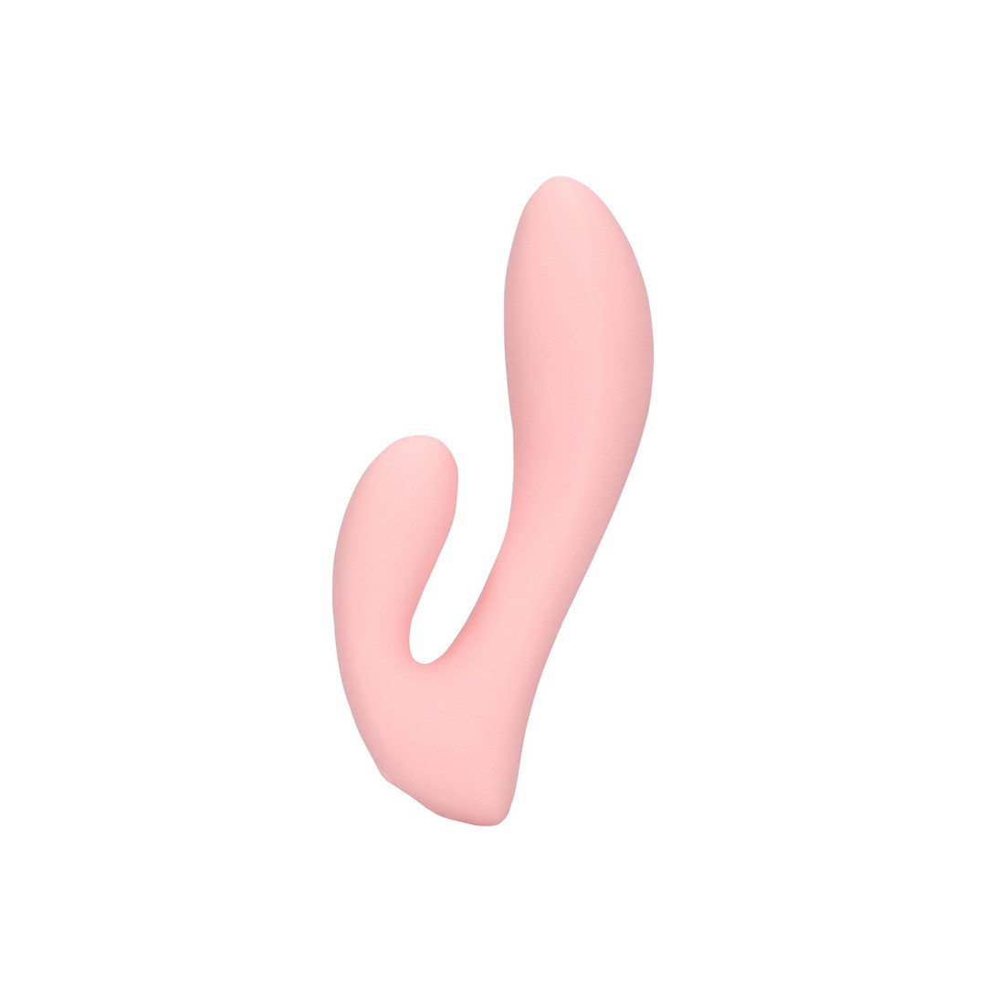 ULTRA SOFT SILICONE G-SPOT VIBRATOR - CHERRY CHIFFON