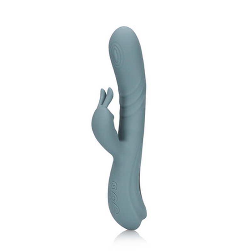 FINGERING MOTION RABBIT VIBRATOR - WEATHERVANE GREY