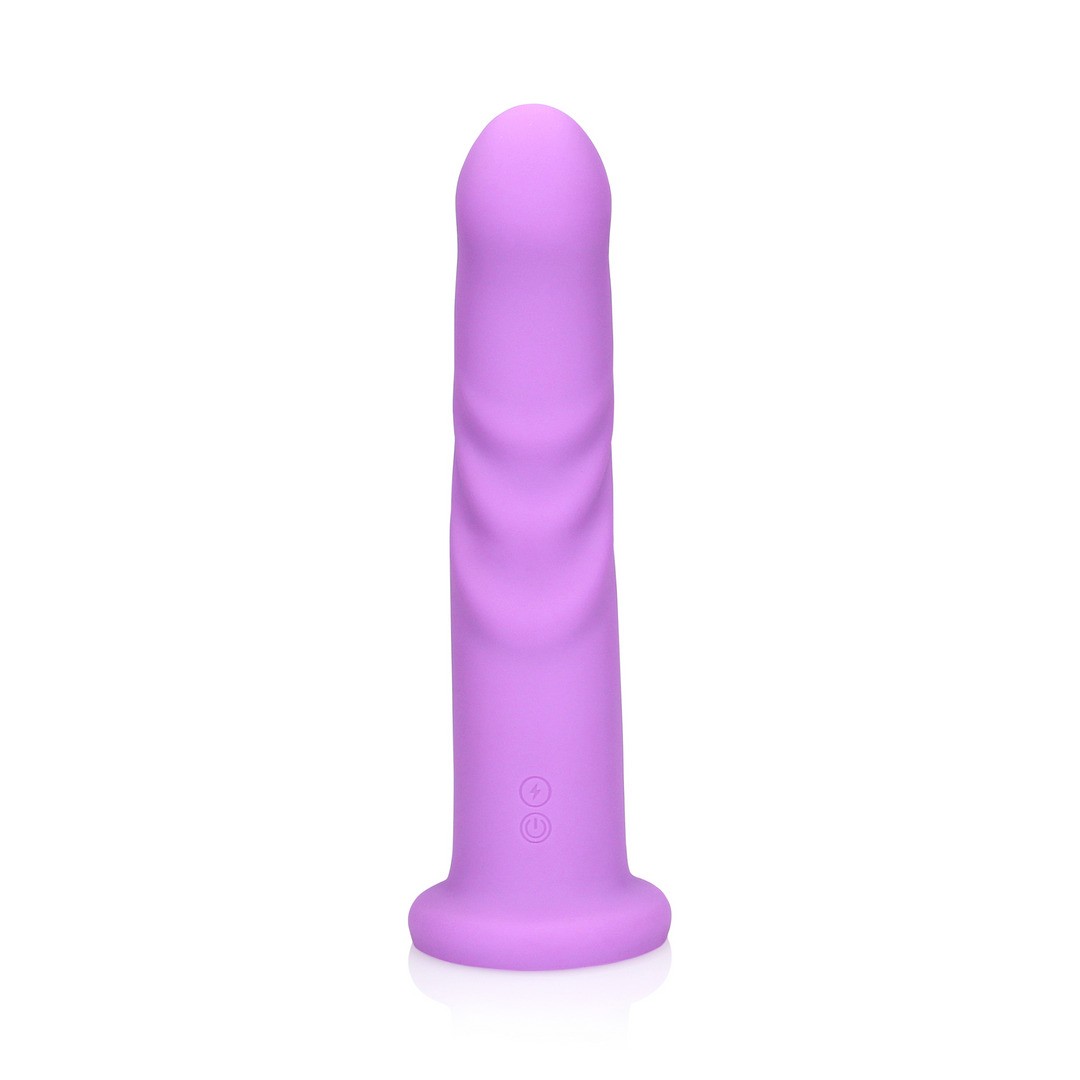 ULTRA SOFT SILICONE ROTATING G-SPOT VIBRATOR - LAVENDER SPECTACLE