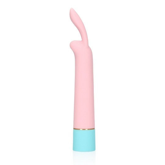 MINI RABBIT VIBRATOR WITH USB CHARGER - ARCTIC BLUE