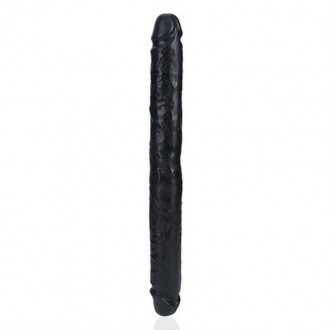 SLIM DOUBLE ENDED DONG 14 / 35,6 CM - BLACK