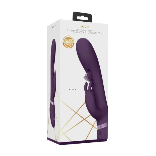 TAMA - WAVE  VIBRATING G-SPOT RABBIT - PURPLE