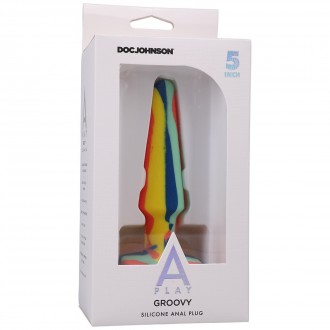 GROOVY - SILICONE ANAL PLUG - 5' / 12 CM