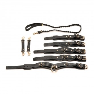 LOVER\'S RESTRAINTS SET - BLACK