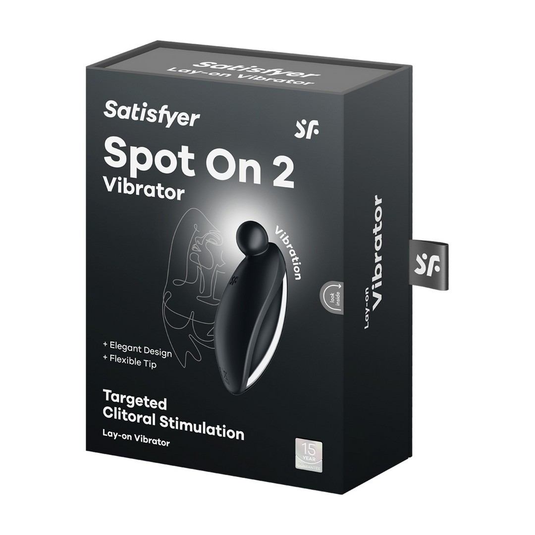 SATISFYER SPOT ON 2 STIMULATOR BLACK