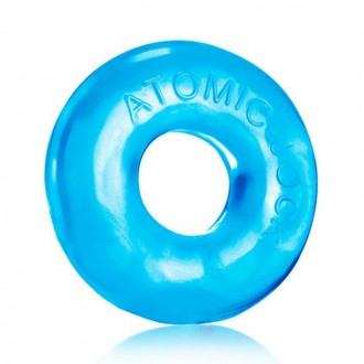 DO-NUT-2 - JELLY COCKRING WITH FLAT INNER CHAMBER - ICE BLUE