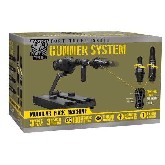 GUNNER SYSTEM - 3-IN-1 MODULAR FUCK MACHINE