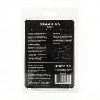 SILICONE 55MM RING - BLACK