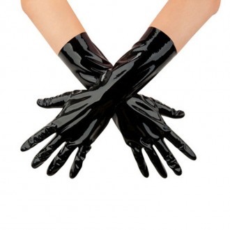 LATEX GLOVES - X LARGE - BLACK