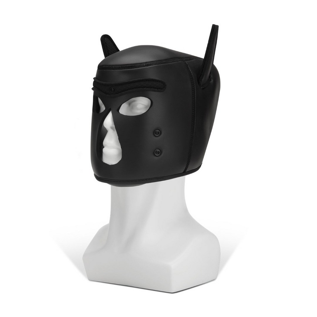 NEOPRENE PUPPY HOOD - BLACK