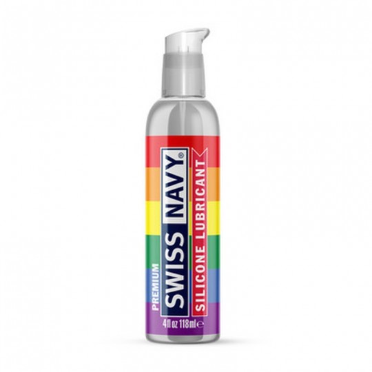 PREMIUM - SILICONEBASED LUBRICANT - PRIDE EDITION - 4 FL OZ / 118 ML