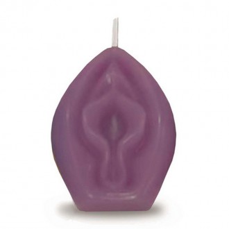 EDEN’S CANDLE - VANILLA SCENTED VAGINA - EGGPLANT