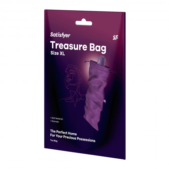 BORSA TREASURE BAG XL VIOLA