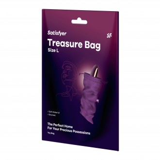 SATISFYER TREASURE BAG L VIOLET