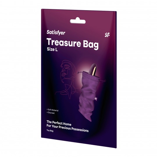 BORSA TREASURE BAG L VIOLA