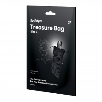 SATISFYER TREASURE BAG L BLACK