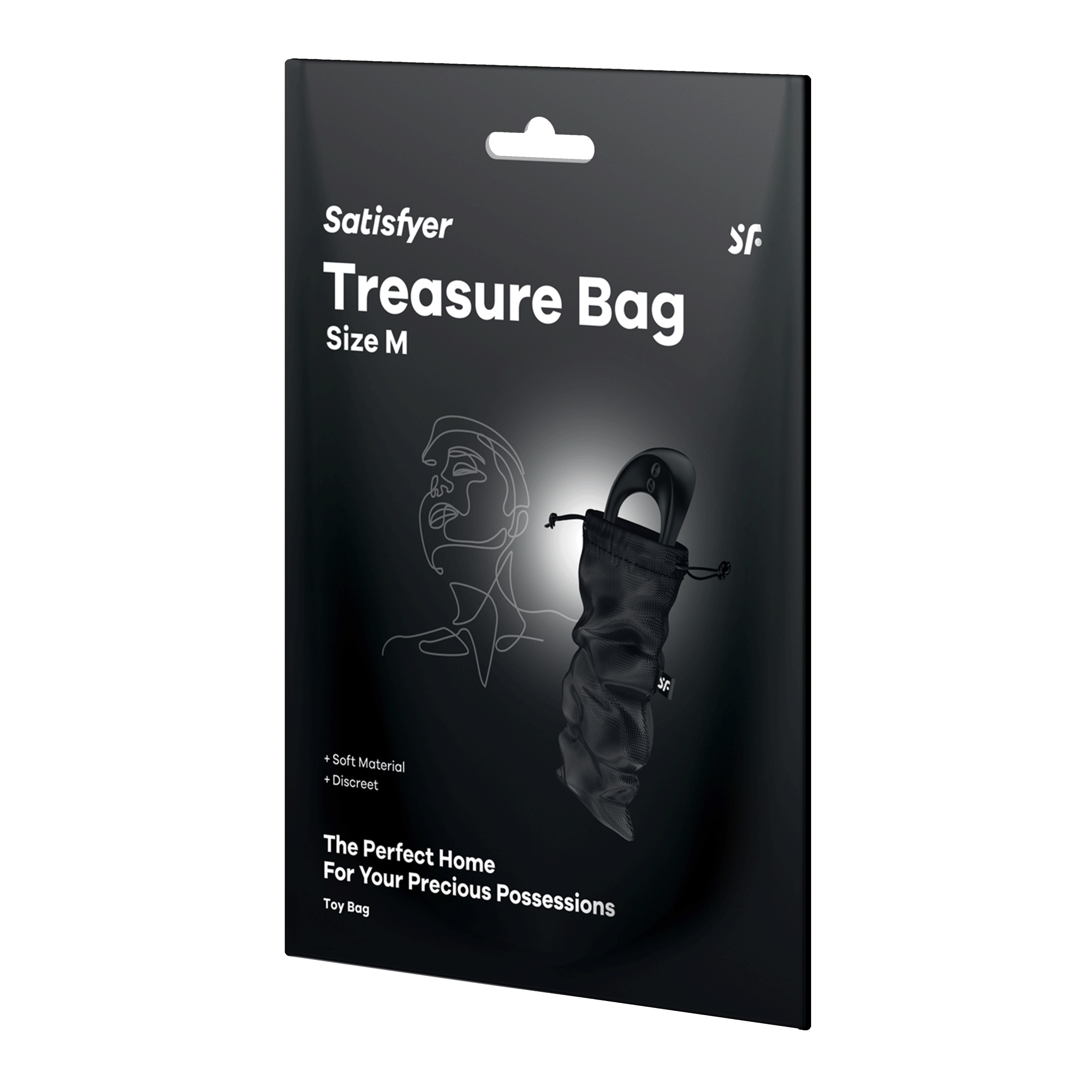 BOLSA TREASURE BAG M NEGRA SATISFYER