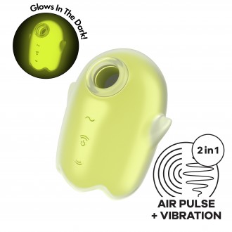 STIMULATORE GLOWING GHOST GIALLO SATISFYER