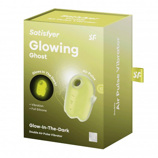 STIMULATEUR GLOWING GHOST JAUNE SATISFYER