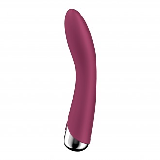 VIBRATEUR SPINNING VIBE 1 ROUGE SATISFYER