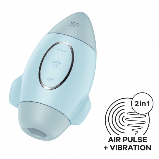 SATISFYER MISSION CONTROL STIMULATOR BLUE