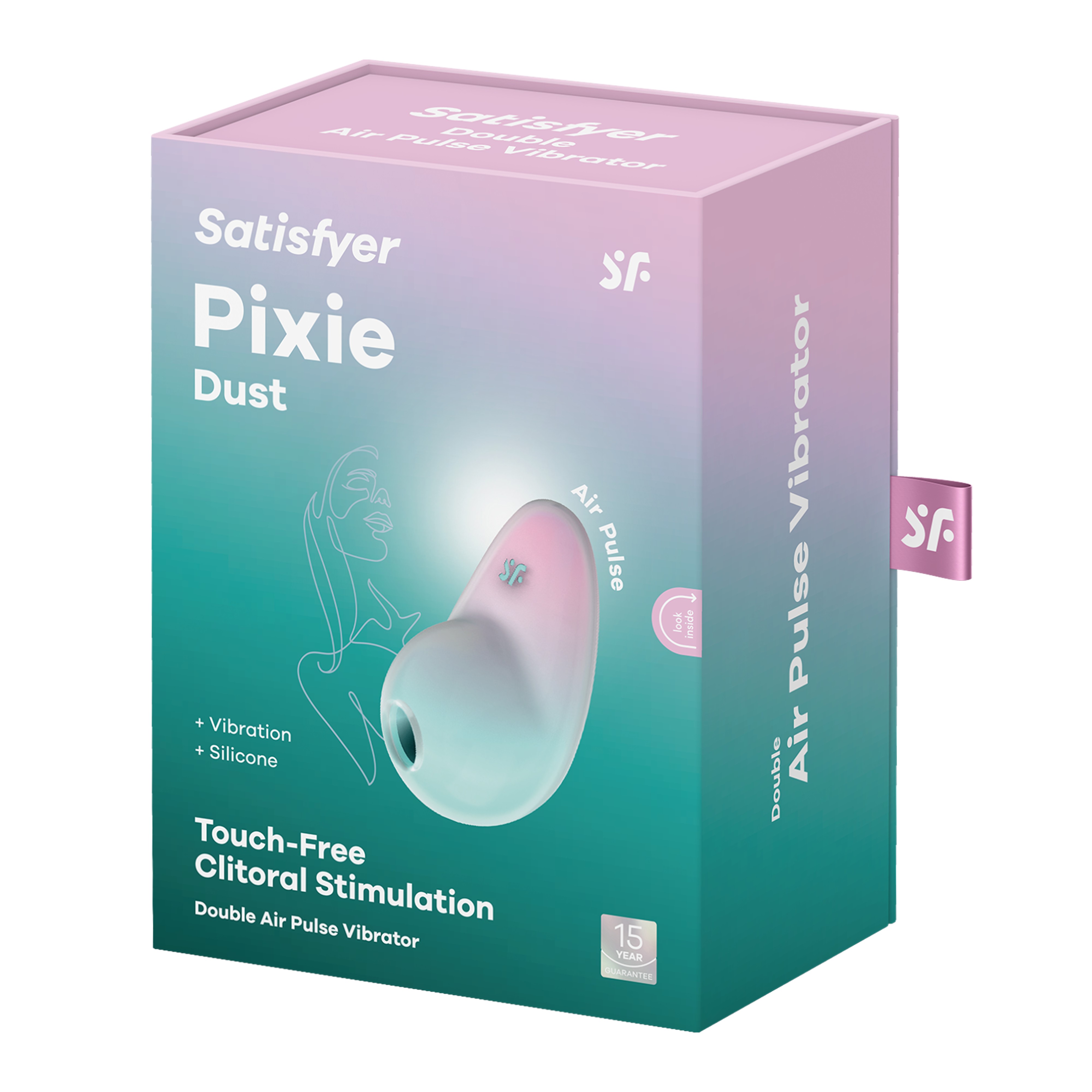 ESTIMULADOR PIXIE DUST MENTA/ROSA SATISFYER