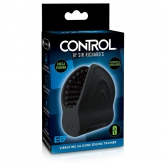 ENTRAÎNEUR VIBRANT POUR EDGING EN SILICONE SIR RICHARD'S CONTROL