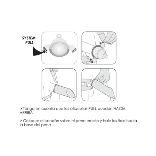 SENSITEX NO LATEX PULL CONDOMS 144 UNITS