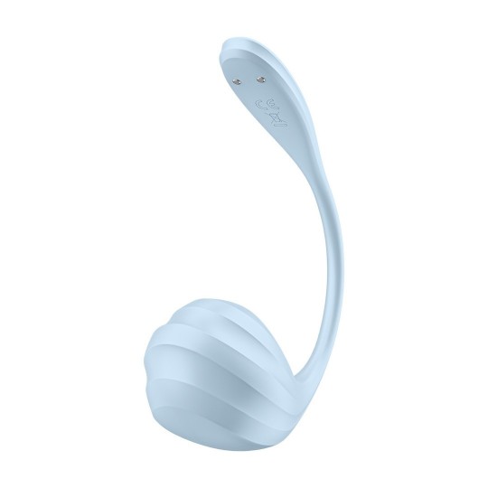 SMOOTH PETAL CONNECT APP - WEARABLE COUPLE VIBRATOR - LIGHT BLUE