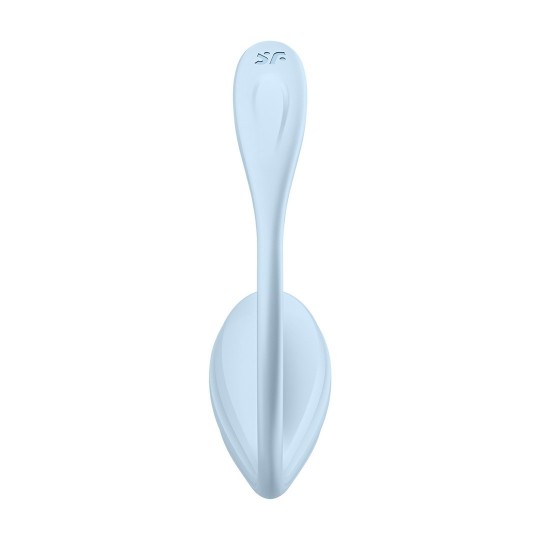 SMOOTH PETAL CONNECT APP - WEARABLE COUPLE VIBRATOR - LIGHT BLUE