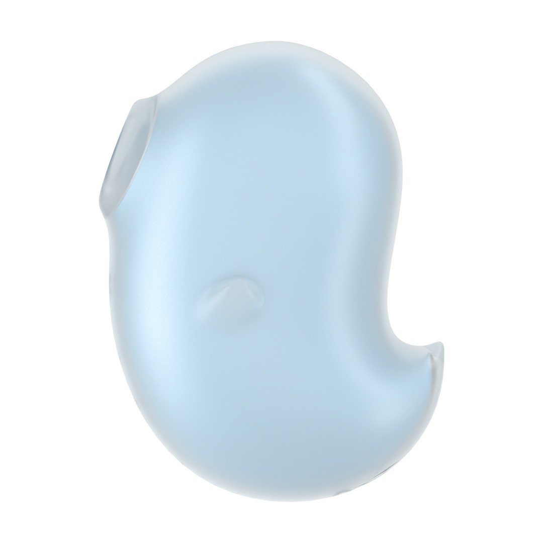 CUTIE GHOST - AIR PULSE VIBRATOR - BLUE