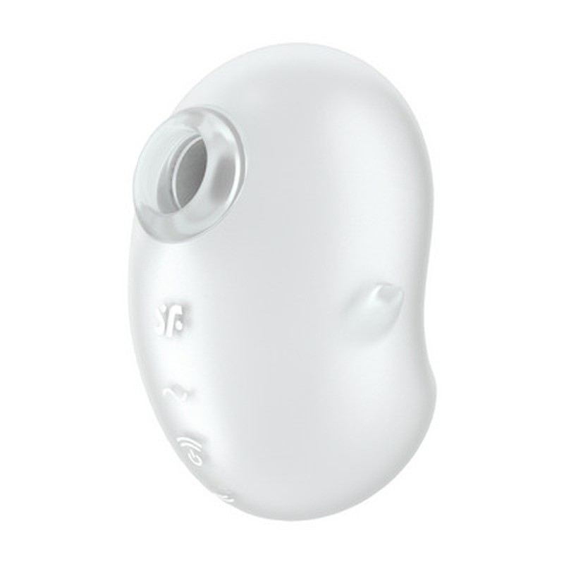 CUTIE GHOST - AIR PULSE VIBRATOR - WHITE