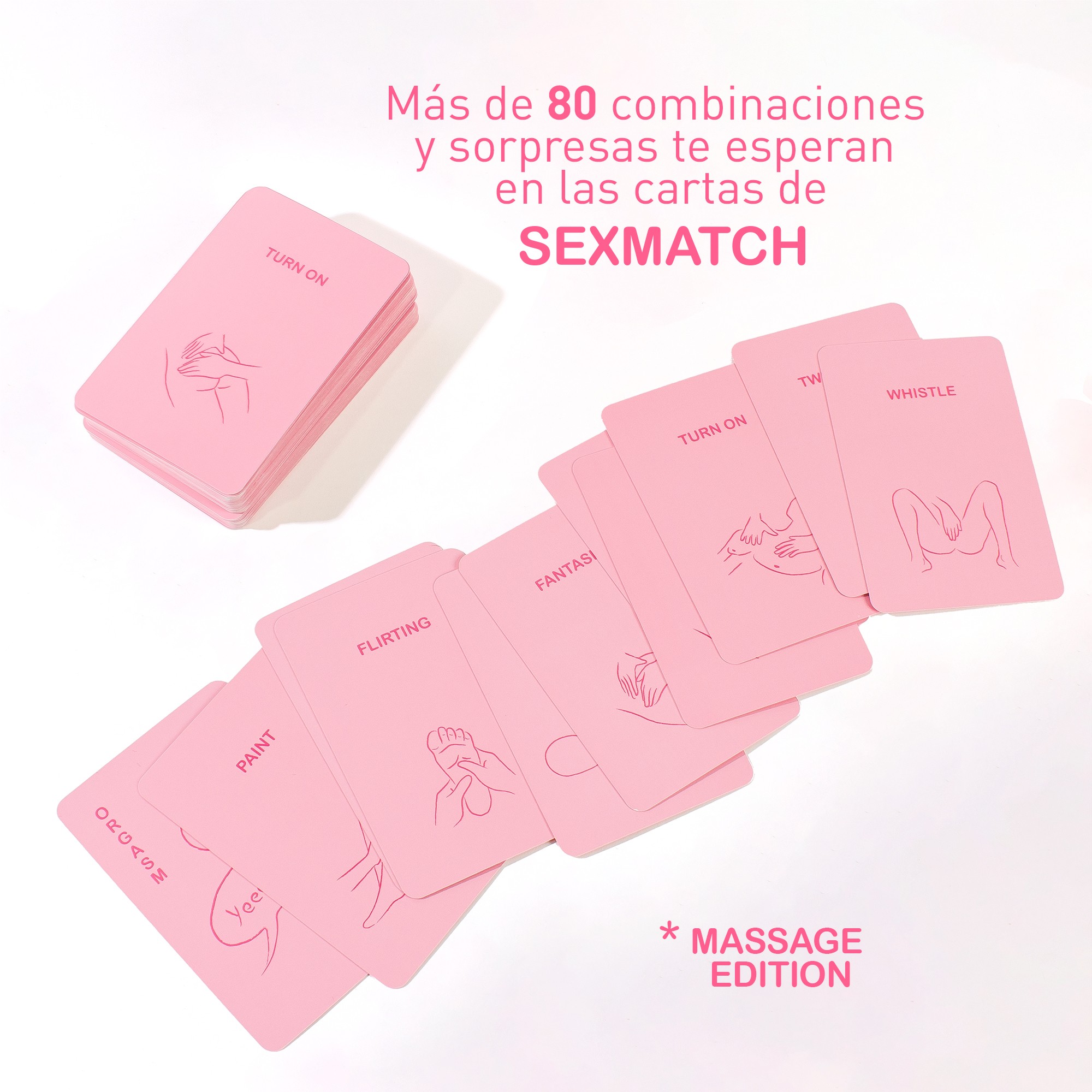 JEU SEXMATCH MASSAGE EDITION - EN/EN/DE/FR/NL/PT/IT/PL - SECRET PLAY